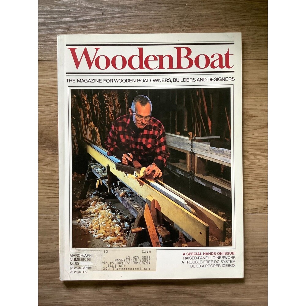 Wooden Boat Magazine Mar/Apr 1991 For Wooden Boat Owners, Builders & Designers